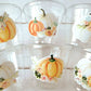 FALL PUMPKIN PARTY - Disposable Fall Pumpkin Party Little Pumpkin Fall Baby Shower Pink Pumpkin Fall Baby shower White Pumpkin Party Cups