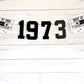 BEST OF 1973 - 50th Birthday Banner 1973 Banner 1973 Party Decorations 50th Party Decorations 50th Party Banner 50 Birthday Party Banner 70s