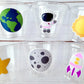 GIRL SPACE PARTY Cups Rocket Party Cups Space Party Favors Astronaut Spaceship Cups Planet Party Cups Astronaut Party Favors Astronaut Party