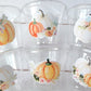 FALL PUMPKIN PARTY - Disposable Fall Pumpkin Party Little Pumpkin Fall Baby Shower Pink Pumpkin Fall Baby shower White Pumpkin Party Cups