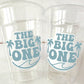 Surf Birthday Cups, The Big One Cups, 1st Birthday Party Cups, Surf Birthday Party Favors, Boy Surfing Cups, Surfs Up, Surfer, Catch A Wave