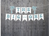 Surf Birthday Banner, The Big One Banner, 1st Birthday Party Banner, Surf Birthday Party Banner, Surfing Banner, Surfs Up Banner, Surfer