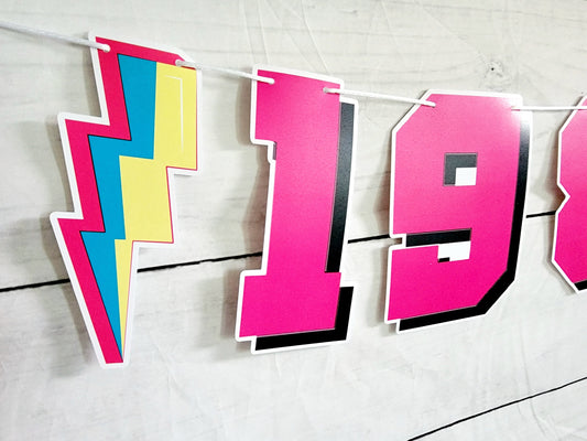 1985 BANNER Best of 1985 40th Birthday Banner 1985 Banner 1985 Party Decorations 40th Party Decorations 40th Party Banner 40 Birthday Party