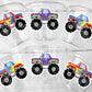 MONSTER TRUCK PARTY Cups - Monster Truck Treat Cups Monster Truck Birthday Monster Truck Party Monster Truck Party Favors, Monster Truck Cup