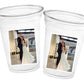 Custom Wedding Cups Custom Plastic Cups Personalized Wedding Cups Custom Engagement Cups Wedding Photo Cups Engagement Party Cups Favors