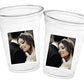 Custom Wedding Cups Custom Plastic Cups Personalized Wedding Cups Custom Engagement Cups Wedding Photo Cups Engagement Party Cups Favors