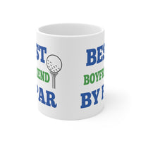 GOLF MUG, Best Boyfriend By Par, Boyfriend Golfer Gift, Golf Gift for Boyfriend, Boyfriend Golf Mug, Boyfriend Golfer Gift, Golfing Mug Golf