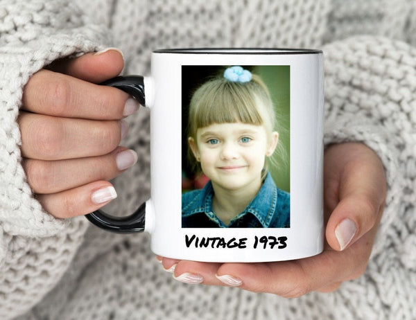 Custom Mug, Personalized Mug, 1973 Birthday Mug Gift, Personalized 1973 Photo Mug 50th Birthday Mug 50th Party Gifts Vintage 1973 Mug Gifts