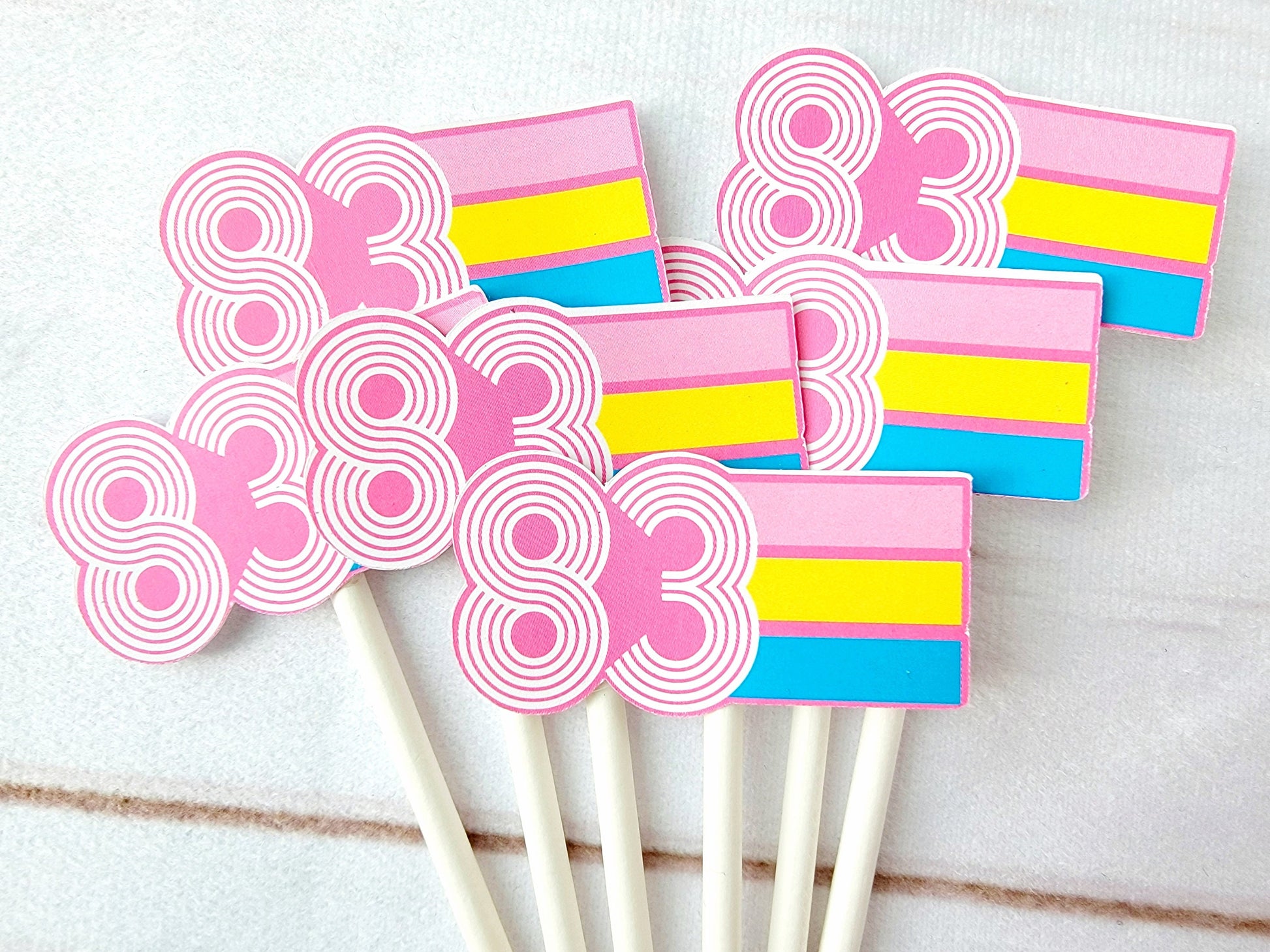 80's Cupcake Toppers - Cassette Tape Cupcake Toppers - Record Cupcake Toppers - Boom Box Cupcake Toppers - 80's Birthday Party