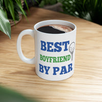 GOLF MUG, Best Boyfriend By Par, Boyfriend Golfer Gift, Golf Gift for Boyfriend, Boyfriend Golf Mug, Boyfriend Golfer Gift, Golfing Mug Golf
