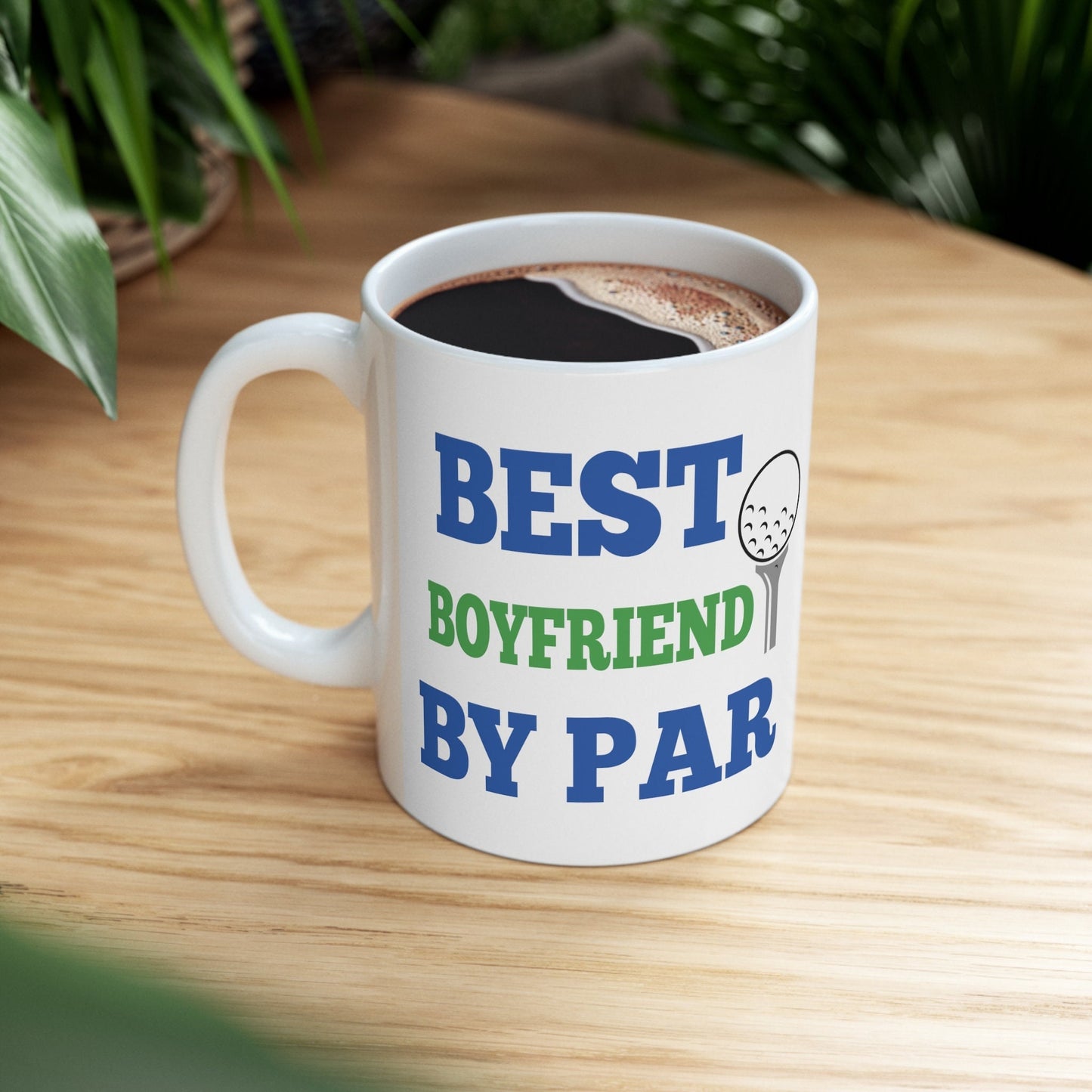 GOLF MUG, Best Boyfriend By Par, Boyfriend Golfer Gift, Golf Gift for Boyfriend, Boyfriend Golf Mug, Boyfriend Golfer Gift, Golfing Mug Golf