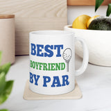 GOLF MUG, Best Boyfriend By Par, Boyfriend Golfer Gift, Golf Gift for Boyfriend, Boyfriend Golf Mug, Boyfriend Golfer Gift, Golfing Mug Golf