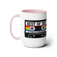 50th BIRTHDAY MUG 50th Party Decorations 50th Party Favors 50th Birthday Gift Cassette Tape Mug Best of 1973 Birthday Vintage 1973 - 15oz