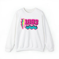 1993 Sweatshirt, 1993 College Style 1993 Year Sweatshirt, 1993 Birthday Shirt, 1993 Birthday Gift, 30th Birthday Sweatshirt, Gift for Her