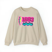 1993 Sweatshirt, 1993 College Style 1993 Year Sweatshirt, 1993 Birthday Shirt, 1993 Birthday Gift, 30th Birthday Sweatshirt, Gift for Her