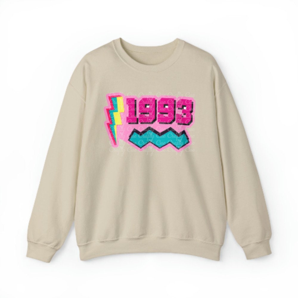 1993 Sweatshirt, 1993 College Style 1993 Year Sweatshirt, 1993 Birthday Shirt, 1993 Birthday Gift, 30th Birthday Sweatshirt, Gift for Her