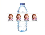 Custom Water Bottle Labels Personalized Photo Bottle Labels, 40th Birthday Party, 80s birthday party decoration, Best of 1983, 1983 Birthday