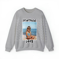 Personalized 1993 Photo Sweatshirt, 1993 Photo Sweater Custom Photo Shirt 1993 Birthday Shirt 1993 Birthday Gift, 30th Birthday Sweatshirt