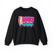 1993 Sweatshirt, 1993 College Style 1993 Year Sweatshirt, 1993 Birthday Shirt, 1993 Birthday Gift, 30th Birthday Sweatshirt, Gift for Her