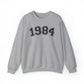 1984 Year Sweatshirt, Birthday Year Sweatshirt, Birthday Sweatshirt, Birth Year Sweatshirt, Year Shirt, Birthday Year, Birth Year Gift
