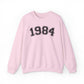1984 Year Sweatshirt, Birthday Year Sweatshirt, Birthday Sweatshirt, Birth Year Sweatshirt, Year Shirt, Birthday Year, Birth Year Gift