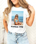 Custom Photo Shirt, 1994 Custom Picture Shirt, 1994 Birthday Shirt, 1994 Tee, Custom Face Shirt, Retro Birthday Shirt, Funny Gift Shirt,30th