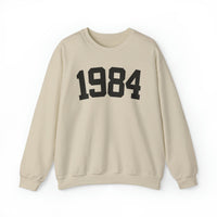 1984 Sweatshirt, 1984 College Style 1984 Year Sweatshirt, 1984 Birthday Shirt, 1984 Birthday Gift, 40th Birthday Sweatshirt, Gift for Her