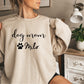 Custom Dog Mom Sweatshirt, Personalized Dog Mom Sweatshirt, Custom Dog Mom Shirt, Dog Mom Tshirt, Dog Mom Shirts, Dog Mom Gift, Dog Mom Tee