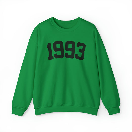 1993 Sweatshirt, 1993 College Style 1993 Year Sweatshirt, 1993 Birthday Shirt, 1993 Birthday Gift, 30th Birthday Sweatshirt, Gift for Her