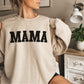 Mama Sweatshirt, Mom Sweatshirt, Mama Shirt, Minimalist Mama Sweater, Mom Christmas Gift, Gift for Her, Mama Sweater Gift, Gift for Moms