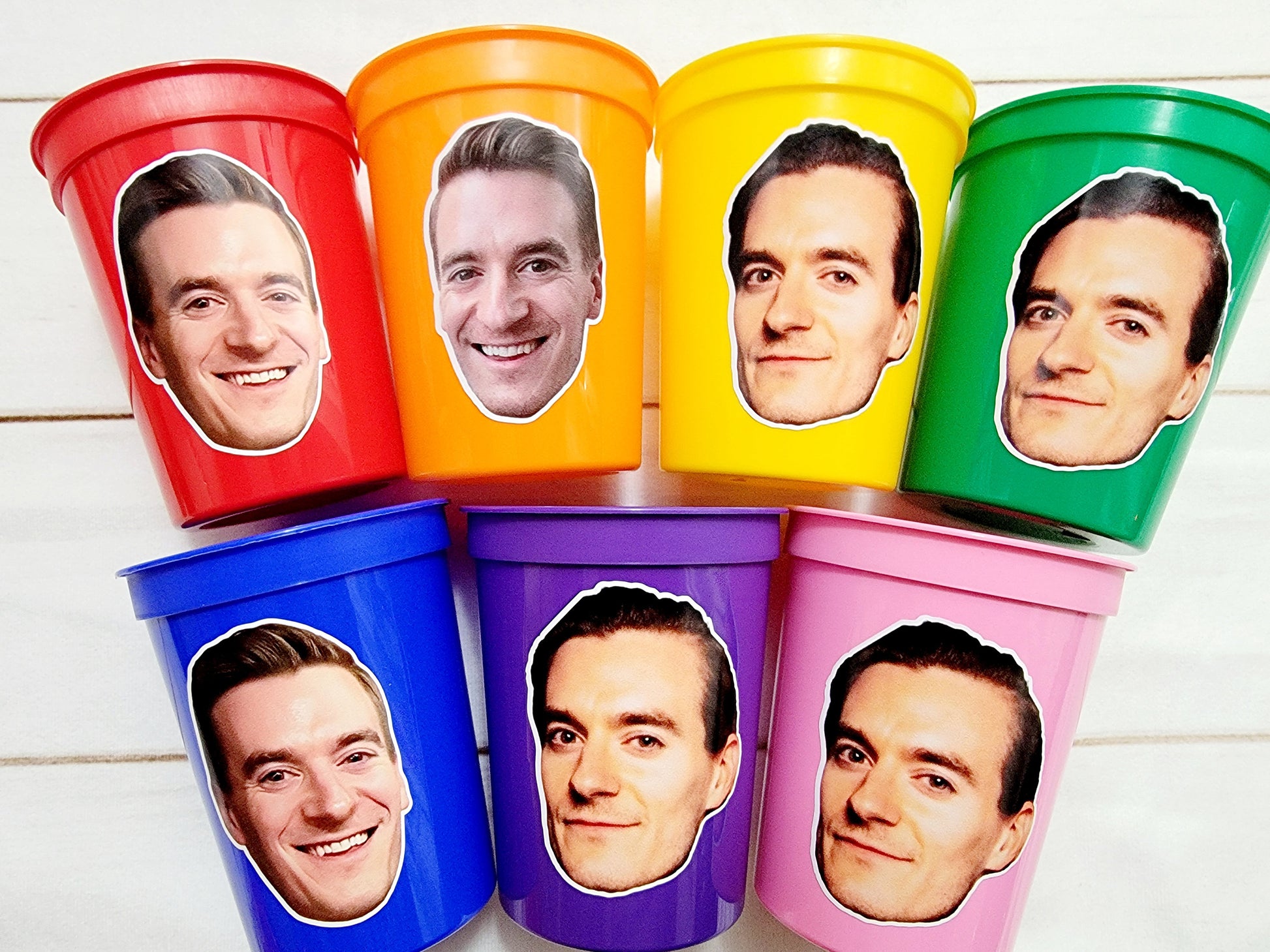 Groom Face Plastic Cups, Groom Face Cups, Groom Face Bachelorette Party, Groom Face Decorations, Groom Face Party Favors, Groom Face Party