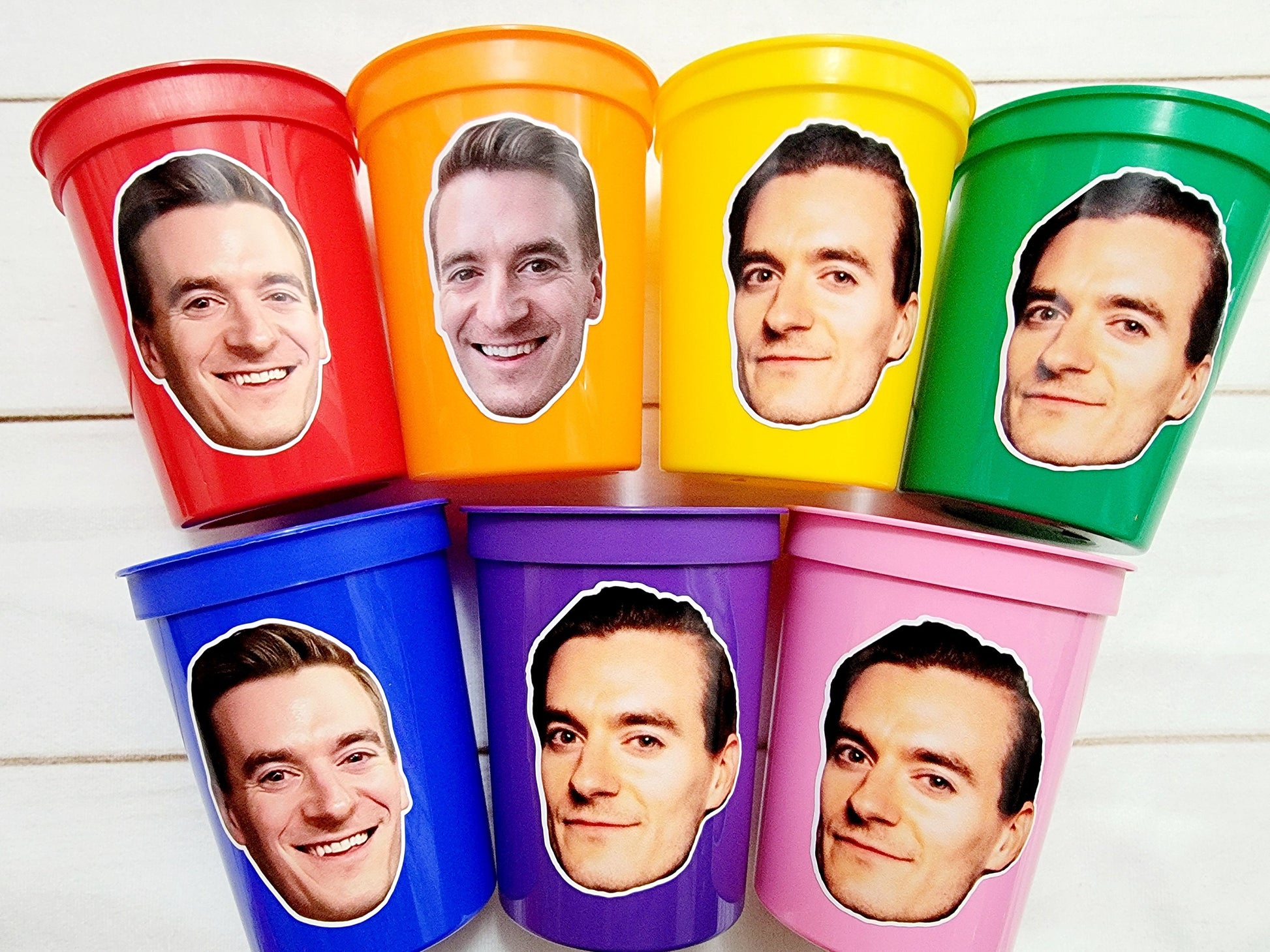 Groom Face Plastic Cups, Groom Face Cups, Groom Face Bachelorette Party, Groom Face Decorations, Groom Face Party Favors, Groom Face Party