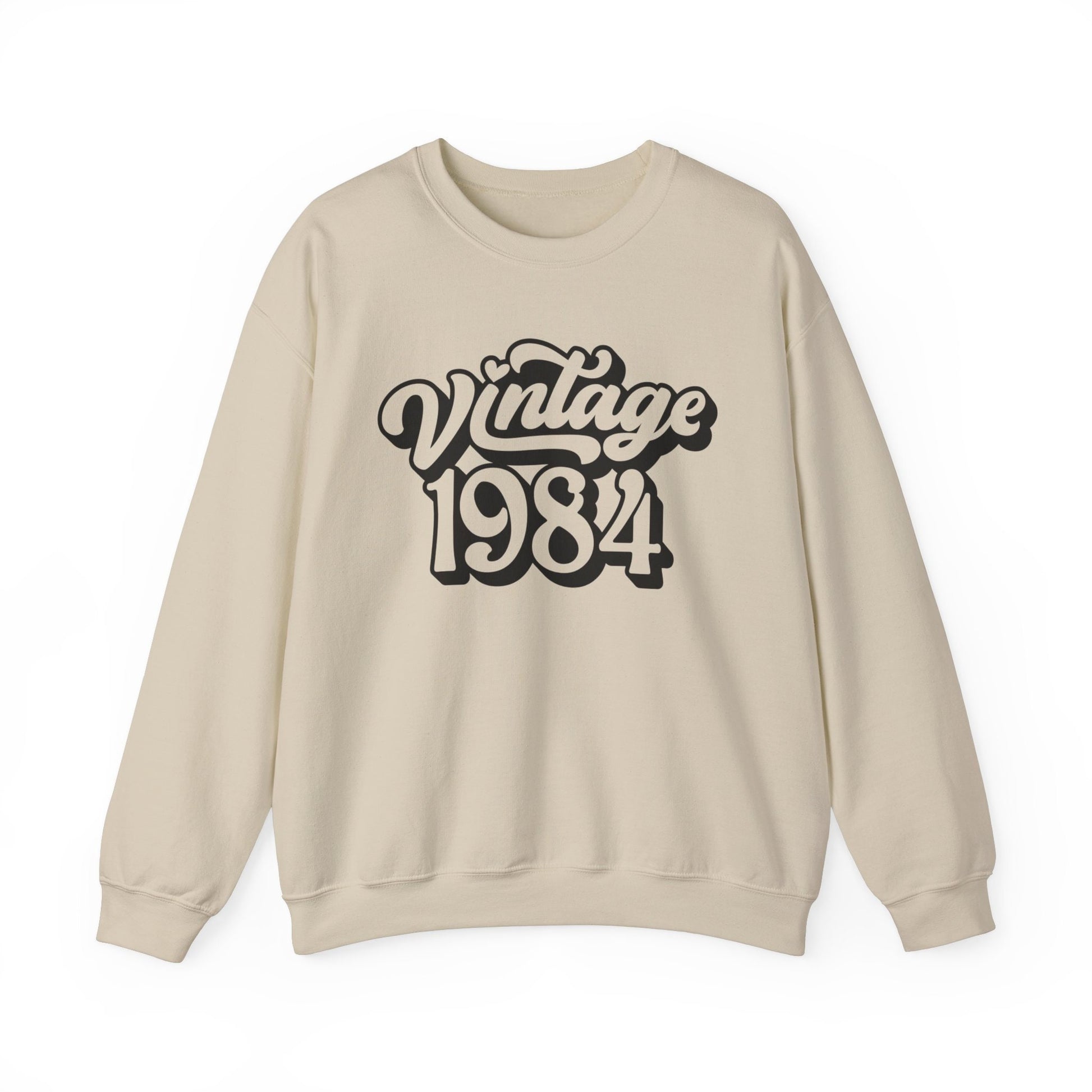 1984 Sweatshirt, 1984 College Style 1984 Year Sweatshirt, 1984 Birthday Shirt, 1984 Birthday Gift, 40th Birthday Sweatshirt, Gift for Her