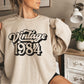 1984 Sweatshirt, 1984 College Style 1984 Year Sweatshirt, 1984 Birthday Shirt, 1984 Birthday Gift, 40th Birthday Sweatshirt, Gift for Her