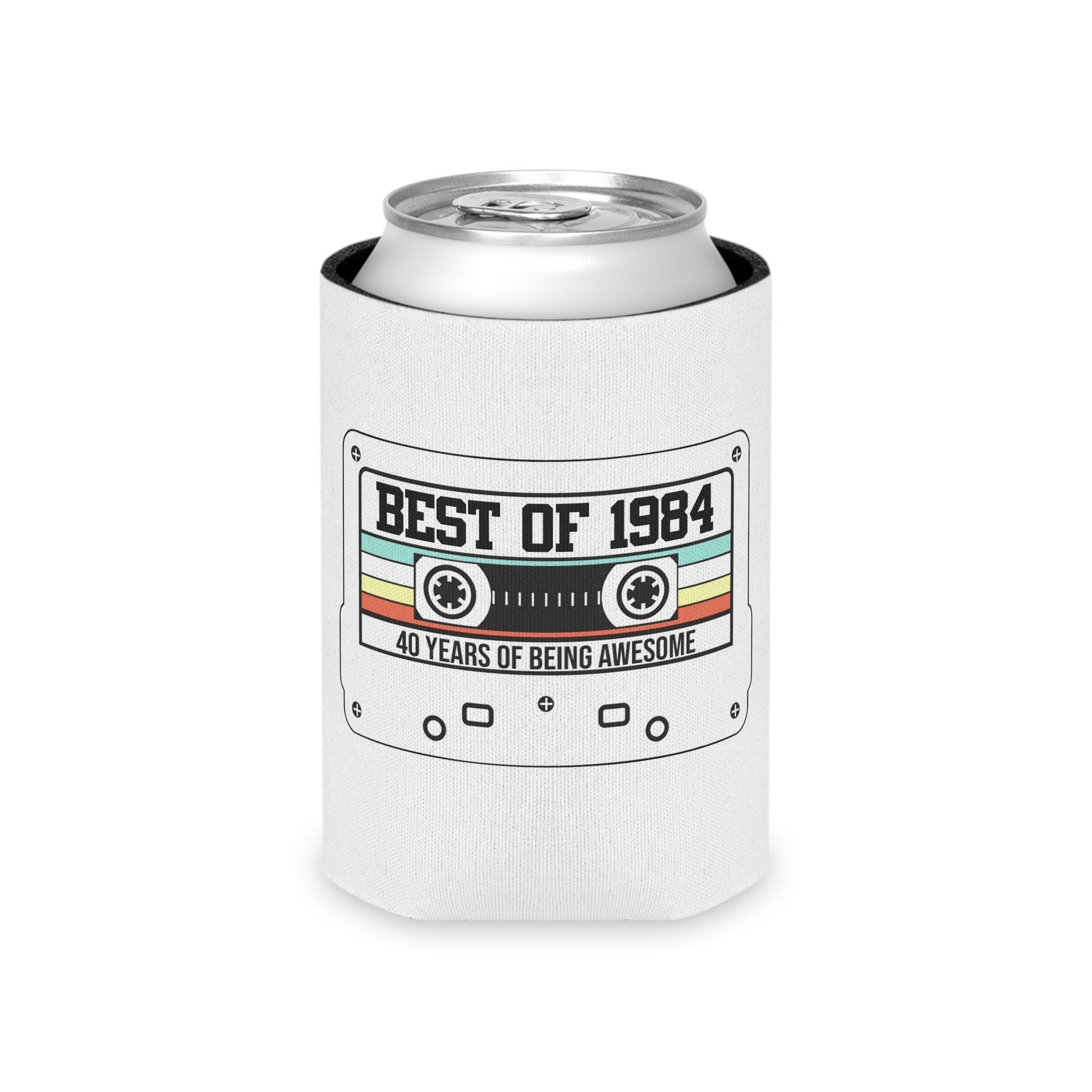 1984 Can Cooler, 1984 Birthday Can Cooler, 1984 Birthday Party, 40th Birthday Favors, 40th Party Can Coolers, Best of 1984, Vintage 1984