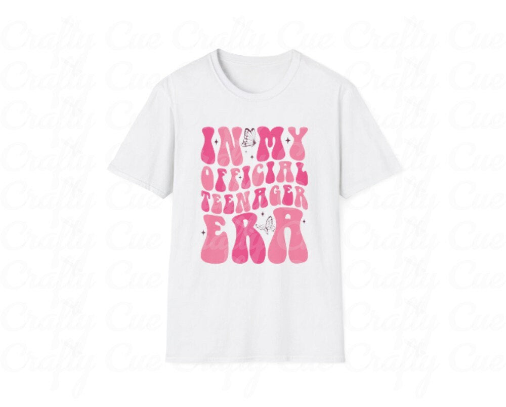 In My Teenage Era Shirt, 13th Birthday Tshirt, Teenager Gift, Birthday Tee, Gift For Teen, Teenager 13 Clothing, Thirteenth Party, Thirteen
