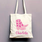 Personalized Name Tote, Bridesmaid Tote, Bridesmaids Totes, Cowgirl Bachelorette Gifts, Cowgirl Bachelorette Tote Bags, Bridesmaid Gift Tote