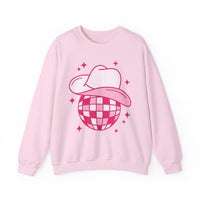 Disco Cowgirl Sweatshirt, Let's Go Girls Shirt, Disco Ball Shirt, Howdy Shirt, Cowboy Shirt, Cowgirl Bachelorette, Western, Howdy, Country