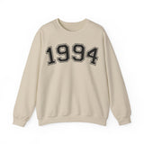 1994 Sweatshirt, 1994 College Style 1994 Year Sweatshirt, 1994 Birthday Shirt, 1994 Birthday Gift, 40th Birthday Sweatshirt, Gift for Her