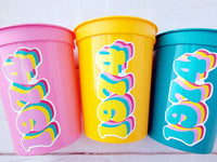 50th PARTY CUPS - Vintage 1974 50th Birthday Party 50th Birthday Favors 50th Party Cups 50th Party Decorations 1974 Birthday Party Cups 50th