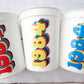 40th PARTY CUPS - Best of 1985 40th Birthday Party 40th Birthday Favors Vintage 1985 40th Party Decorations 1985 Birthday 80's Party Cups