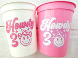 HOWDY 30 CUPS 30th Party Cups Vintage 1993 Cups Best of 1993 30th Birthday Party 30th Birthday Favors 30th Birthday Cowgirl 30