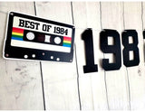 BEST OF 1985 - 40th Birthday Banner 1985 Banner 1985 Party Decorations 40th Party Decorations 40th Party Banner 40 Birthday Party Banner 80s