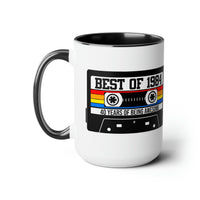40th BIRTHDAY MUG 40th Party Decorations 40th Party Favors 40th Birthday Gift Cassette Tape Mug Best of 1984 Birthday Vintage 1984 - 15oz