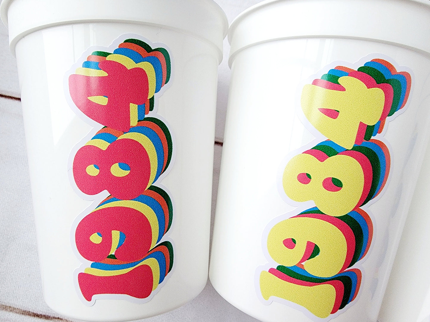40th PARTY CUPS - Best of 1985 40th Birthday Party 40th Birthday Favors Vintage 1985 40th Party Decorations 1985 Birthday 80's Party Cups