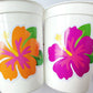 LUAU PARTY CUPS -Aloha Party Cups Luau Party Decoration Hibiscus Party Cups Luau Baby Shower Tropical Party Decorations Luau First Birthday