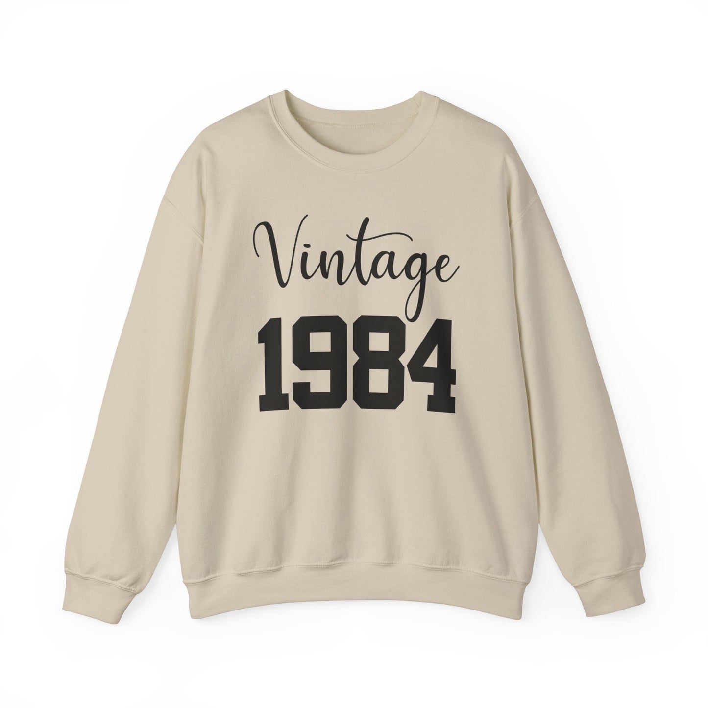 1984 Sweatshirt, 1984 College Style 1984 Year Sweatshirt, 1984 Birthday Shirt, 1984 Birthday Gift, 40th Birthday Sweatshirt, Gift for Her