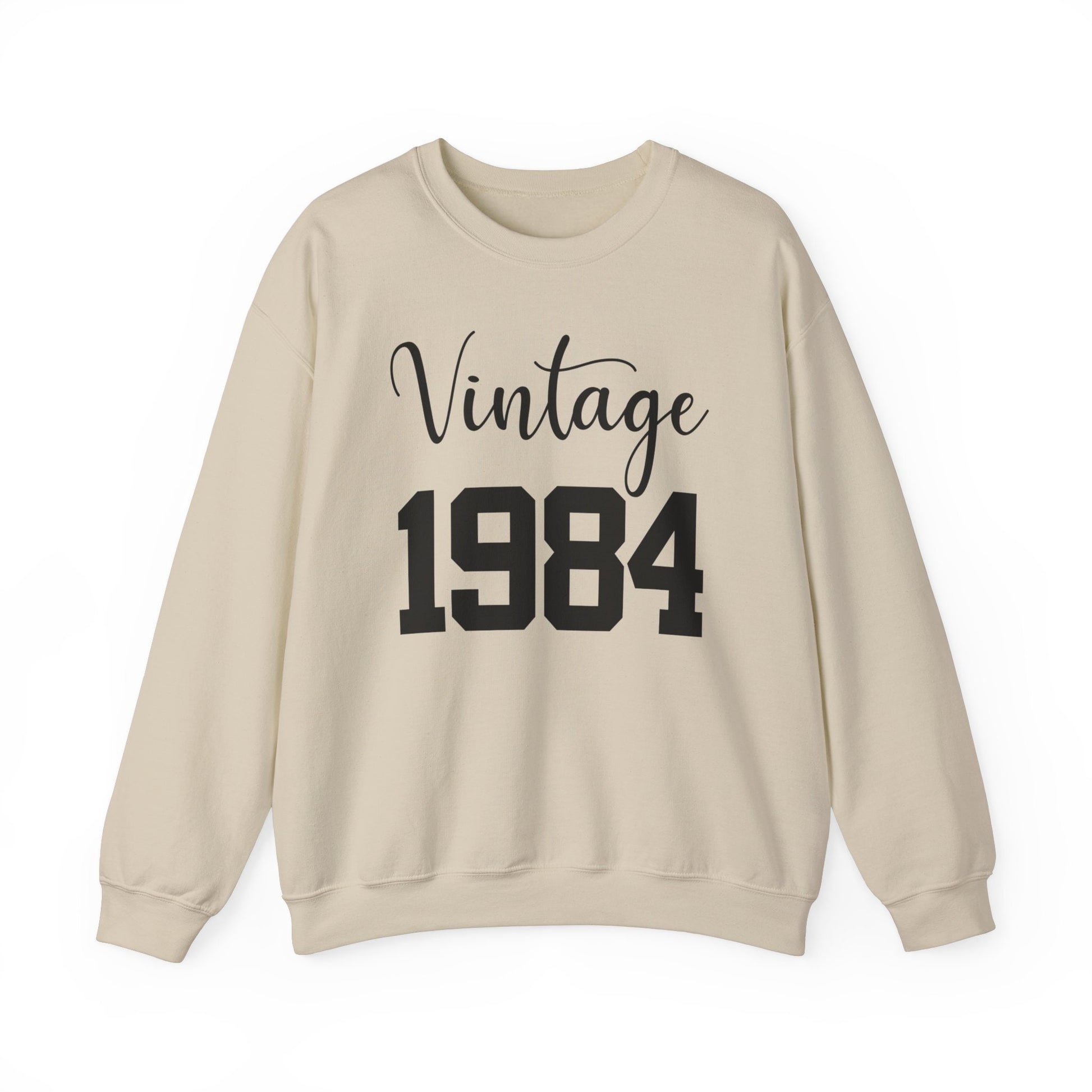 1984 Sweatshirt, 1984 College Style 1984 Year Sweatshirt, 1984 Birthday Shirt, 1984 Birthday Gift, 40th Birthday Sweatshirt, Gift for Her