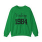 1984 Sweatshirt, 1984 College Style 1984 Year Sweatshirt, 1984 Birthday Shirt, 1984 Birthday Gift, 40th Birthday Sweatshirt, Gift for Her