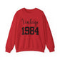 1984 Sweatshirt, 1984 College Style 1984 Year Sweatshirt, 1984 Birthday Shirt, 1984 Birthday Gift, 40th Birthday Sweatshirt, Gift for Her